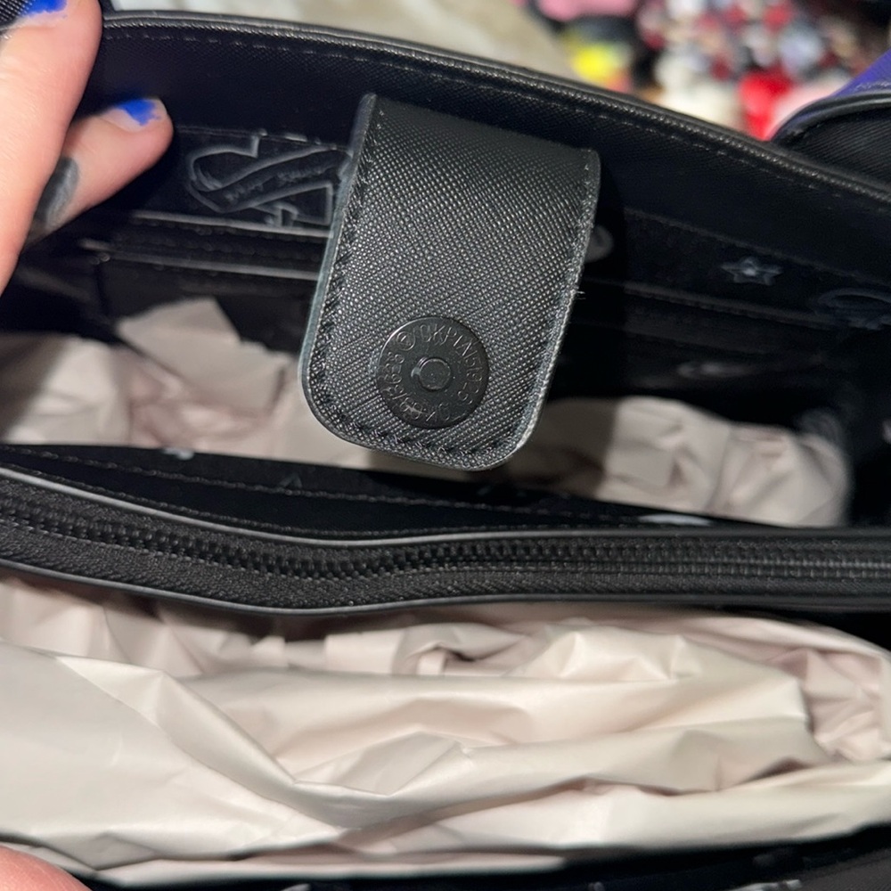 Betsey Johnson Black Embossed Shoulder Bag - Picture 6 of 15